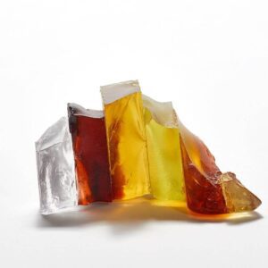 Handmade Art Glass Sculpture inspired by a rocky outcrop by International Glass Maker Deborah Timperley