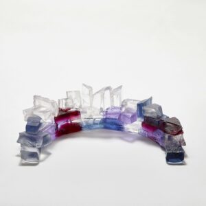 Glass sculpture